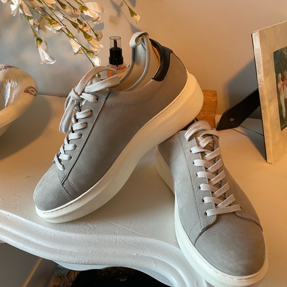 Greats Light Gray women’s 9.5 Alta Platform Sneaker. NWOB